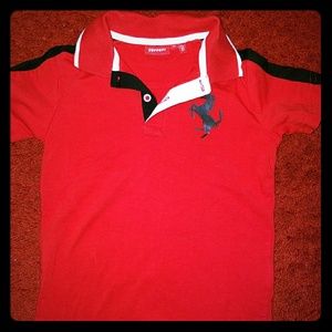 Red Toddler Ferrari Polo